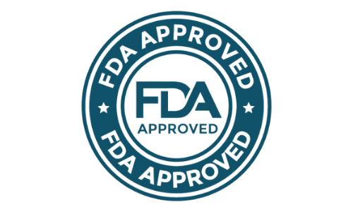 FDA Approved Registered Facility Badge